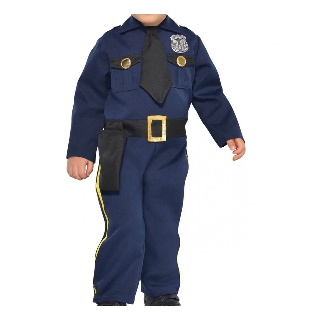 Infant Police Officer Cop Recruit Costume 6-12 months